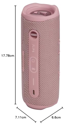 JBL Flip 6 Bocina Portátil Bluetooth 20W Resistente al Agua Rosa