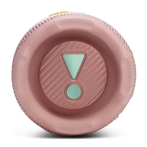 JBL Flip 7 Bocina Portátil Bluetooth, Batería Integrada, Resistente al Agua - Rosa con diseño atractivo y funcional.