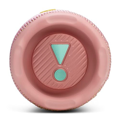 JBL Flip 7 Bocina Portátil Bluetooth, Batería Integrada, Resistente al Agua - Rosa con diseño atractivo y funcional.