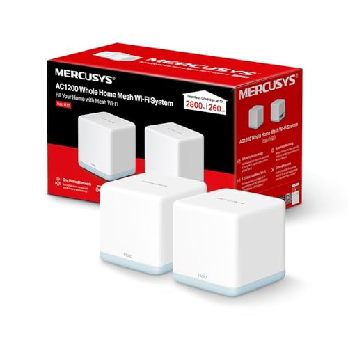MERCUSYS Halo Mesh, Sistema WiFi Mesh para tu hogar