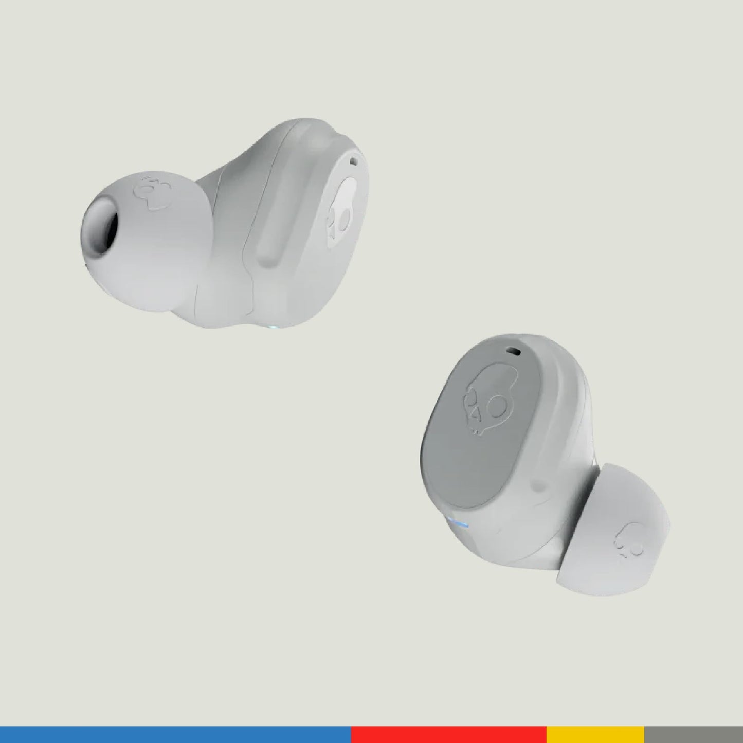 Skullcandy Auriculares In-Ear Mod Inalámbricos 34h Autonomía Gris