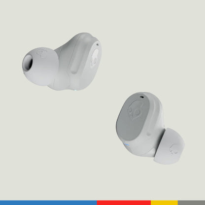 Skullcandy Auriculares In-Ear Mod Inalámbricos 34h Autonomía Gris