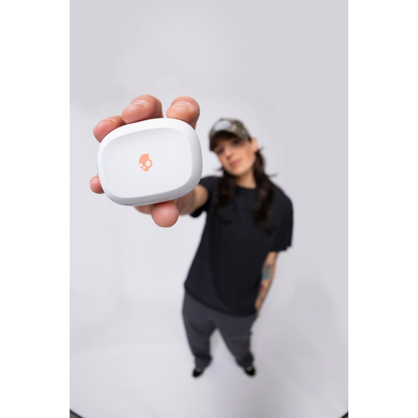 Skullcandy Auriculares In-Ear Smokin Buds Inalámbricos 20h Autonomía Blanco Naranja