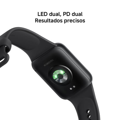 XIAOMI Band 9 Pro Smartwatch Negro - hasta 21 días de Batería, Pantalla AMOLED de 1.74", Compatible con Android y iOS, Marco de Aluminio, GPS y Brújula incorporados, +150 Modos de Entrenamiento