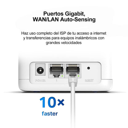 MERCUSYS Halo Mesh, Sistema WiFi Mesh para tu hogar