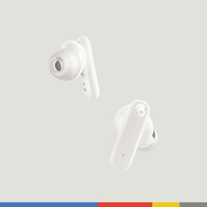 Skullcandy Auriculares In-Ear Smokin Buds Inalámbricos 20h Autonomía Blanco Naranja