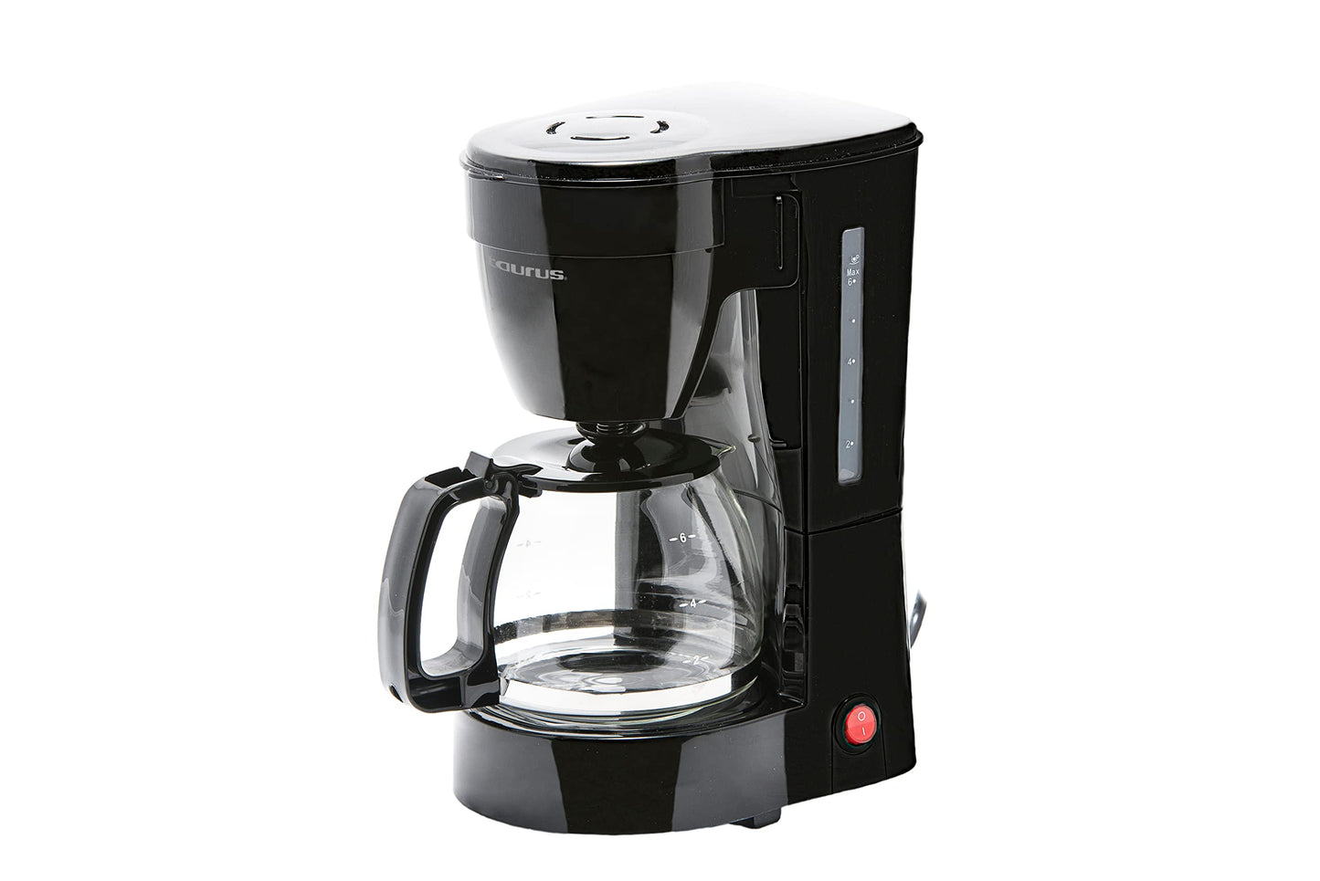 Taurus Cafetera de Goteo Coffee Max 6 Filtro Permanente Negro