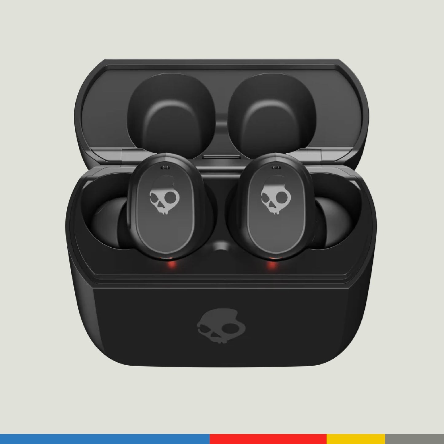 Skullcandy Auriculares In-Ear Mod Inalámbricos 34h Autonomía Negro