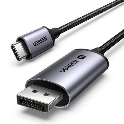 UGREEN Cable USB C a DisplayPort 1.4 8K60Hz 4K240Hz Thunderbolt Negro