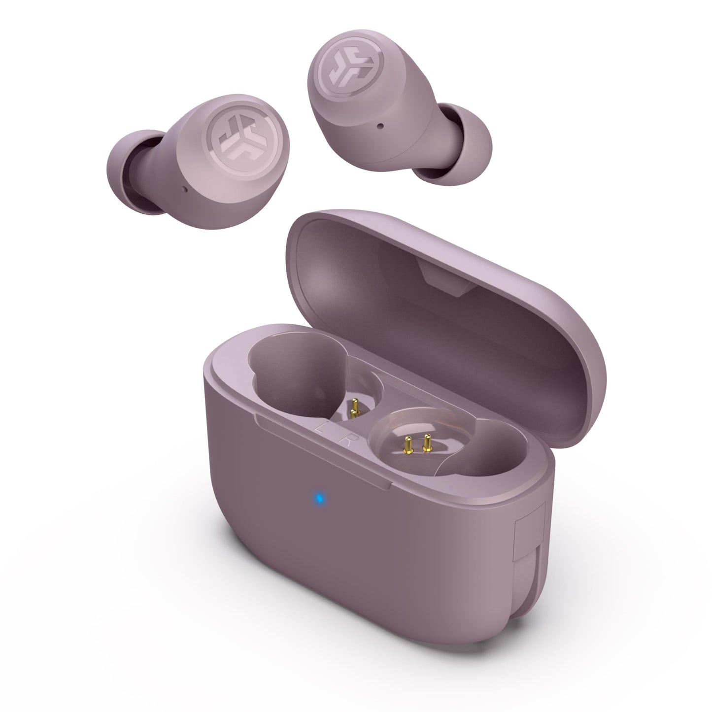 JLab Auriculares Inalámbricos Go Pop+ Bluetooth Malva IPX4