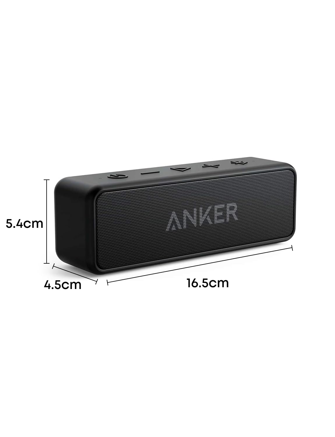 Soundcore Anker 2 Bocina Bluetooth Potente, hasta 24 Horas, protección contra el Agua IPX7, Graves enormes con Dos Controladores de Graves