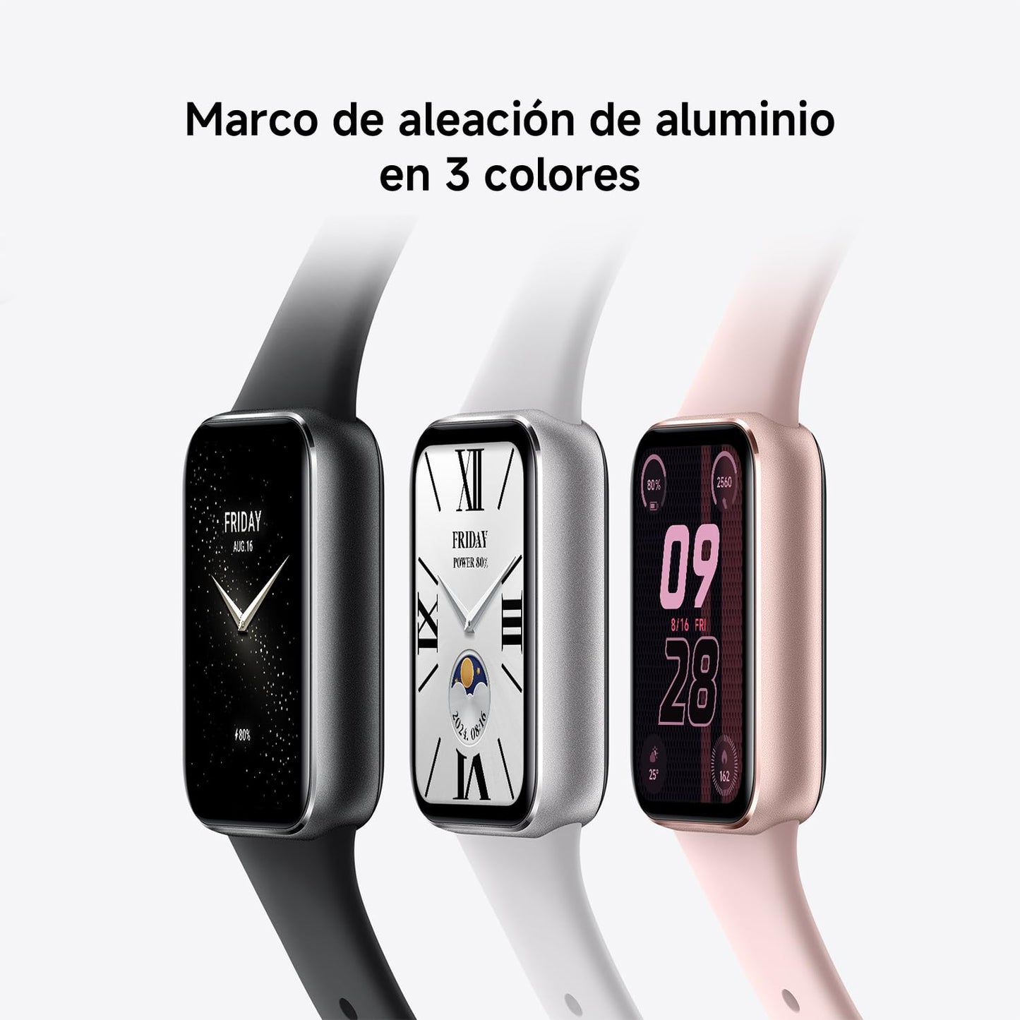 XIAOMI Band 9 Pro Smartwatch Negro - hasta 21 días de Batería, Pantalla AMOLED de 1.74", Compatible con Android y iOS, Marco de Aluminio, GPS y Brújula incorporados, +150 Modos de Entrenamiento