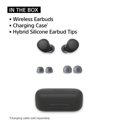 Sony Audífonos Bluetooth WF-C510 Hasta 22 Horas de Batería Color Negro