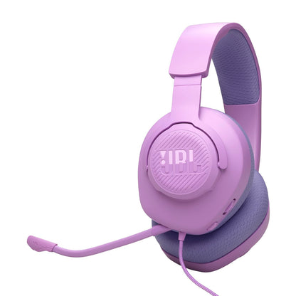 JBL Quantum 100M2 - Audífonos alambricos Gamer Over Ear, Morado