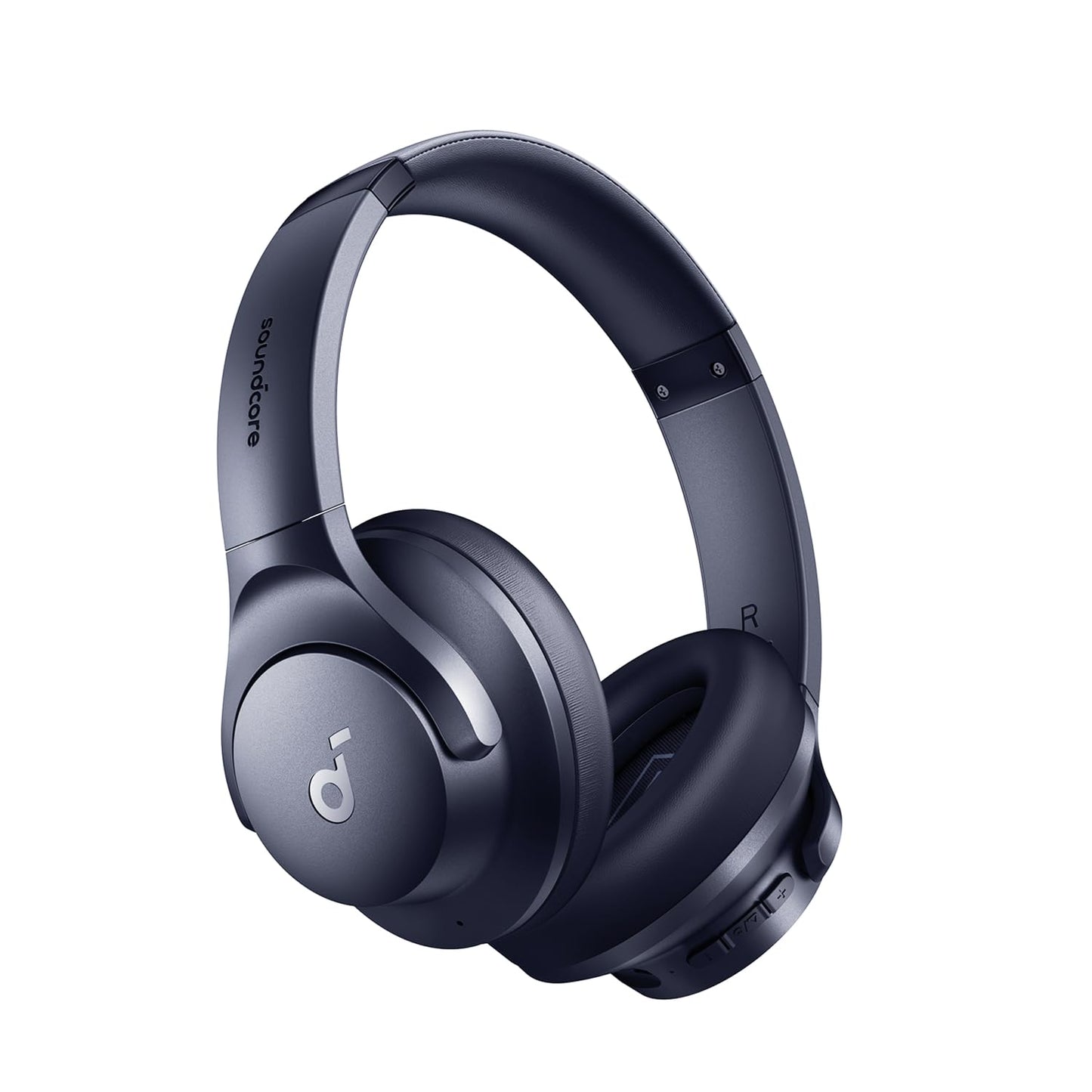 Soundcore by Anker Q20i Audifonos Inalambricos Diadema, hasta 60h Reproducción, Carga Rápida, Cancelación Activa de Ruido, Hi-Res, Bajos Potentes, Modo Transparencia, para Juegos, Gamer