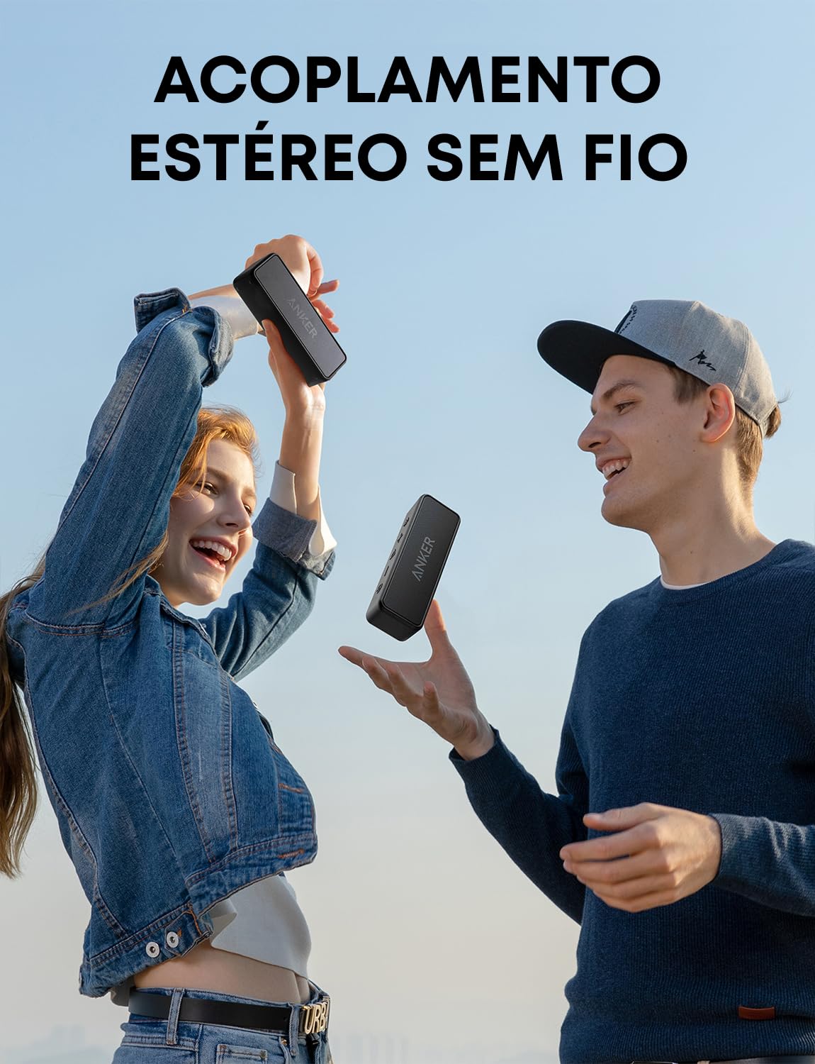 Soundcore Anker 2 Bocina Bluetooth Potente, hasta 24 Horas, protección contra el Agua IPX7, Graves enormes con Dos Controladores de Graves