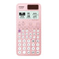 Casio Calculadora Científica fx-991CW ClassWiz, Color Rosa, +540 Funciones, Solar y Batería, Nivel Preparatoria y Universidad