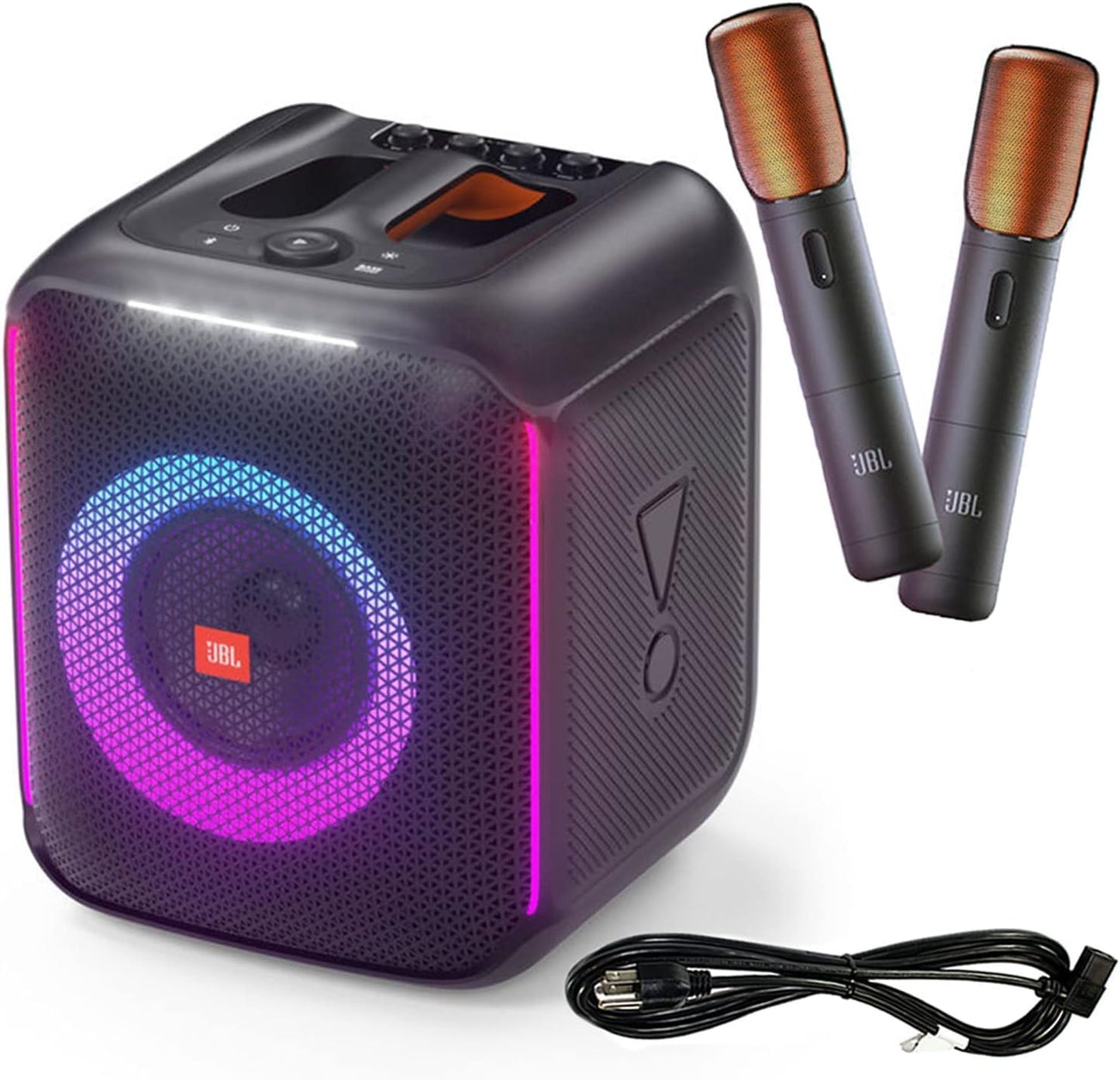 JBL PartyBox Encore Bocina Portátil Bluetooth con Micrófonos Morado