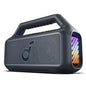 Soundcore by Anker Boom 2 Bocina Bluetooth Portatil, Hasta 24h de Reproducción, Potencia 80W RMS con BassUp, Sincroniza +100 Altavoces, IPX7 Flotante, Altavoz Inalámbrico, Party Box, Regalos para mamá