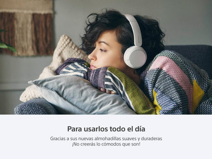 Sony Audífonos Inalámbricos On-Ear WH-CH520 Hasta 50 Horas Azul