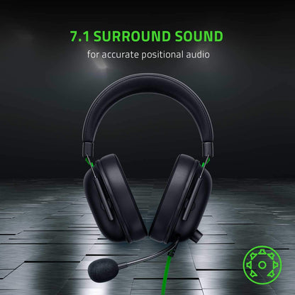 Razer BlackShark V2 X Auriculares para Juegos: Controladores De 50mm - Micrófono Cardioide - Espuma Viscoelástica - Auriculares Que Aíslan El Ruido - para PC, PS4, PS5, Switch - 3.5mm - Negro