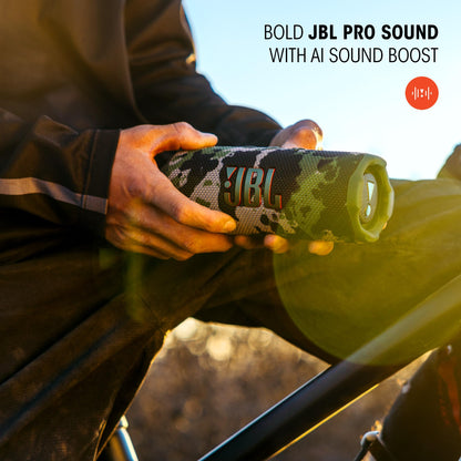 JBL Flip 7 Bocina Portátil Bluetooth Resistente al Agua Blanco