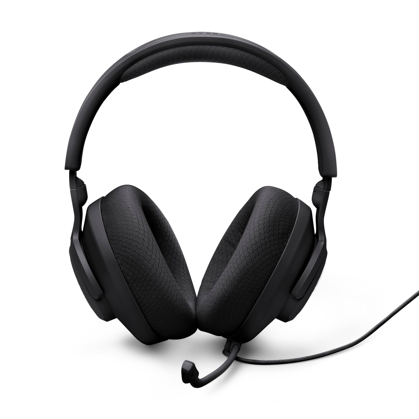 JBL Quantum 100M2 - Audífonos alambricos integrales para Gaming con Cable y micrófono Extraible con opción de silenciar - Negro