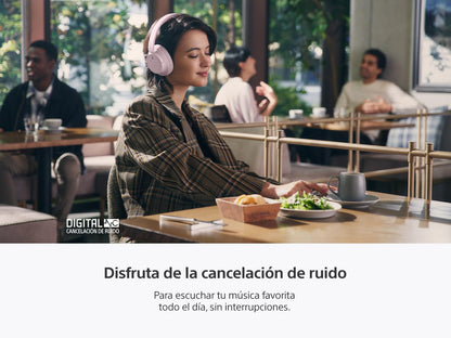 Sony Audífonos inalámbricos WH-CH720N con Noise Canceling, Rosa (Versión Nacional)