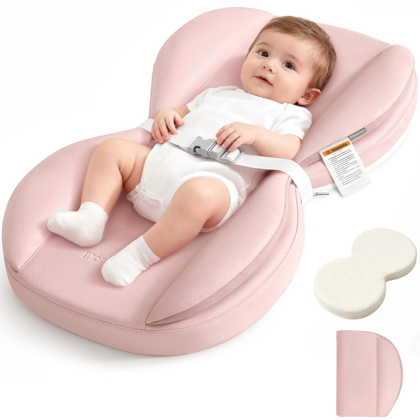 Mamatepe Cambiador Plegable PU Impermeable Y Lavable Rosado