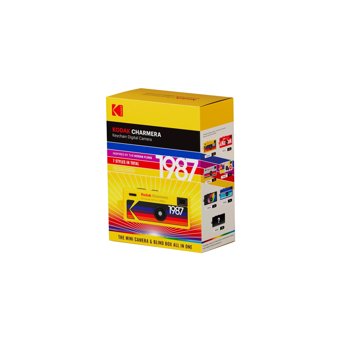 KODAK CHARMERA - Caja para cámara Digital (1 Unidad) Mini cámara cámara Digital grabación de vídeo 1,6 MP Tarjeta Micro SD para Principiantes Adolescentes Adultos