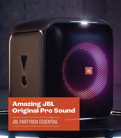 JBL Bocina Portátil PartyBox Encore Essential Bluetooth 100W Negro