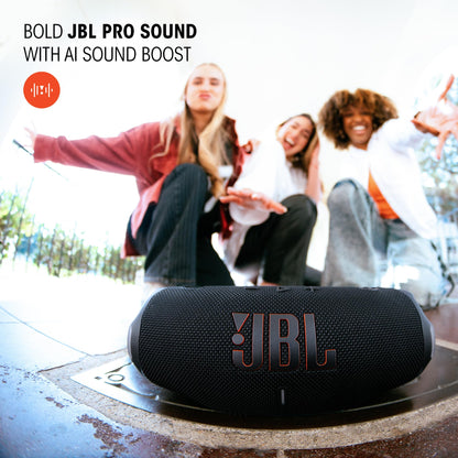 JBL Charge 6 Bocina Bluetooth Resistente al Agua Negro