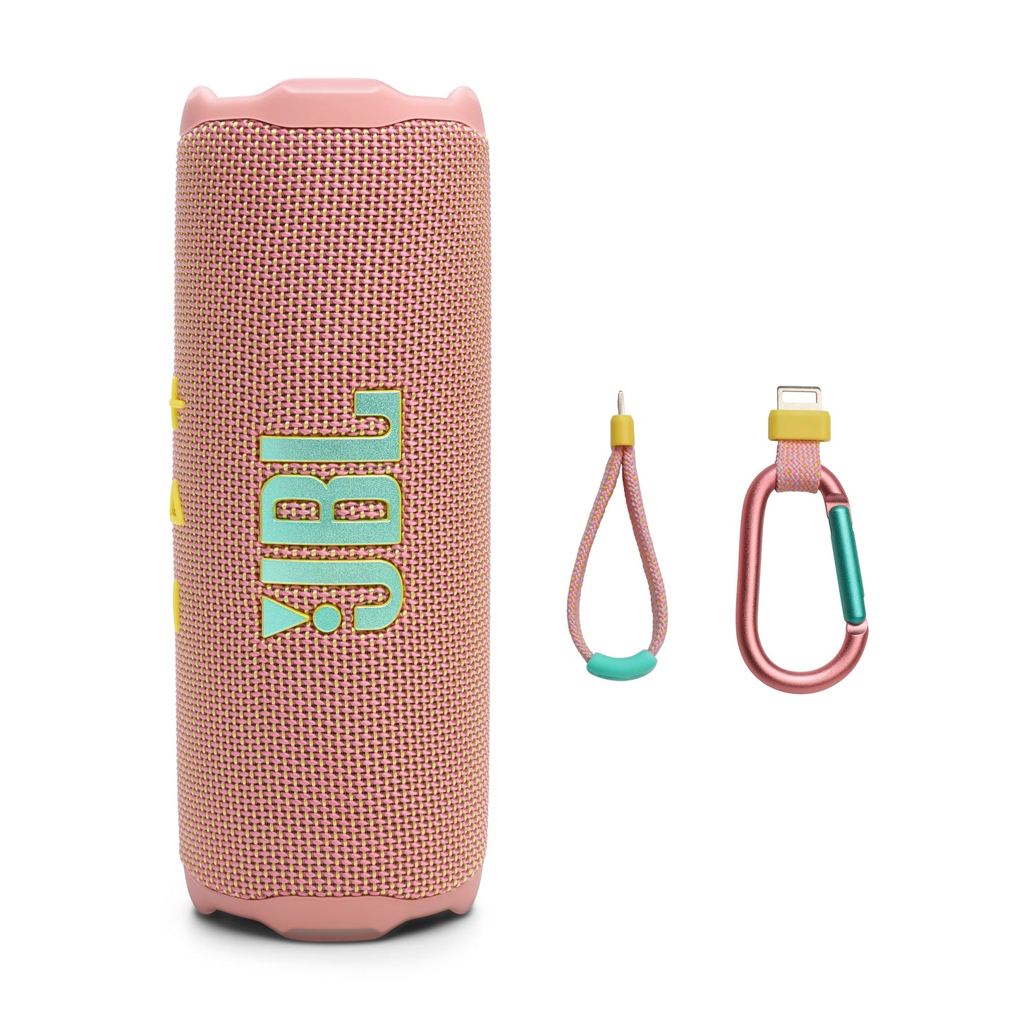JBL Flip 7 Bocina Portátil Bluetooth, Batería Integrada, Resistente al Agua - Rosa, ideal para disfrutar música en cualquier lugar.