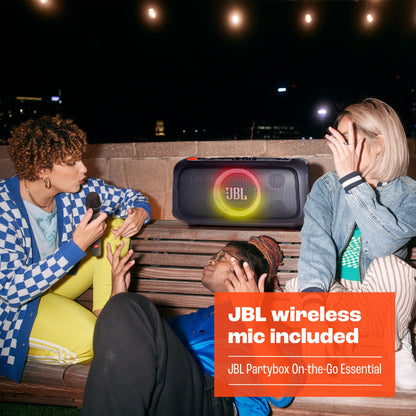 JBL PartyBox On-The-Go Bocina Portátil 100W Bluetooth Resistente Negro