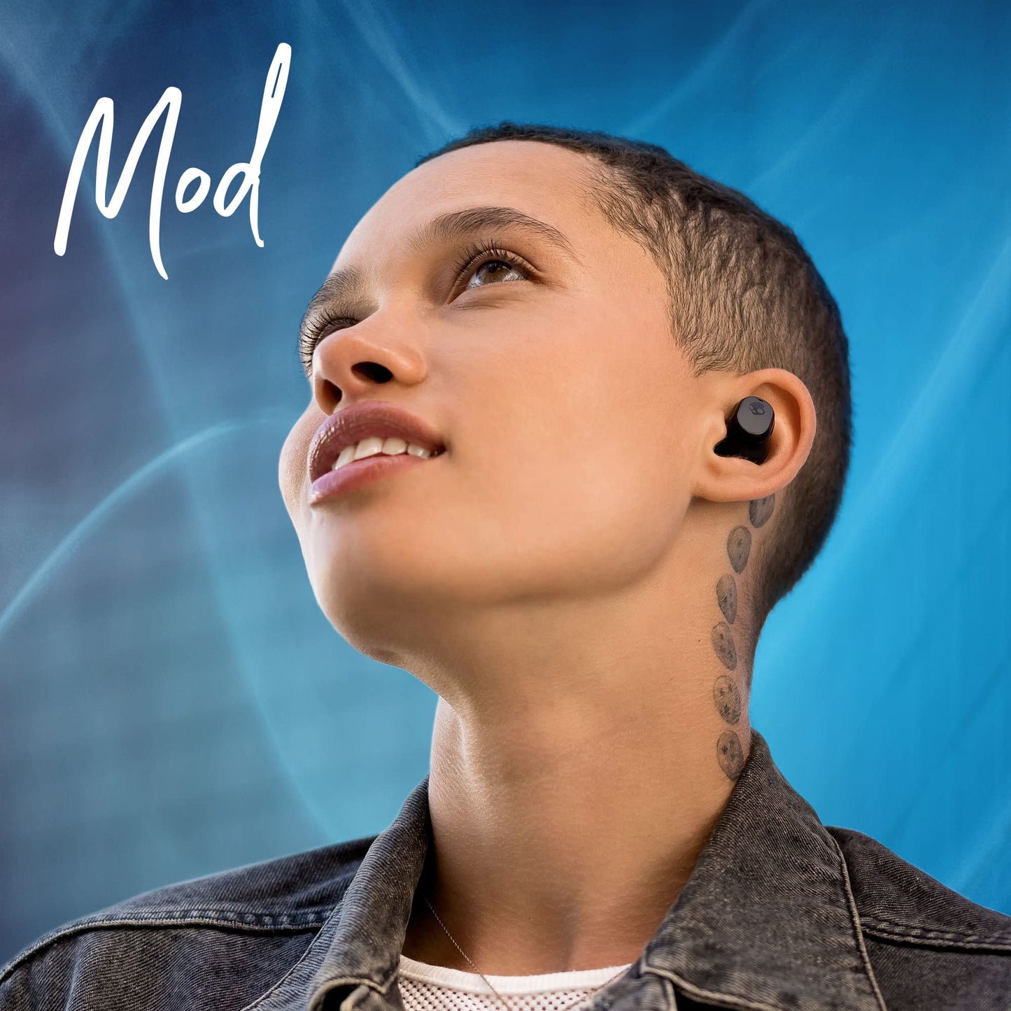 Skullcandy Auriculares In-Ear Mod Inalámbricos 34h Autonomía Gris