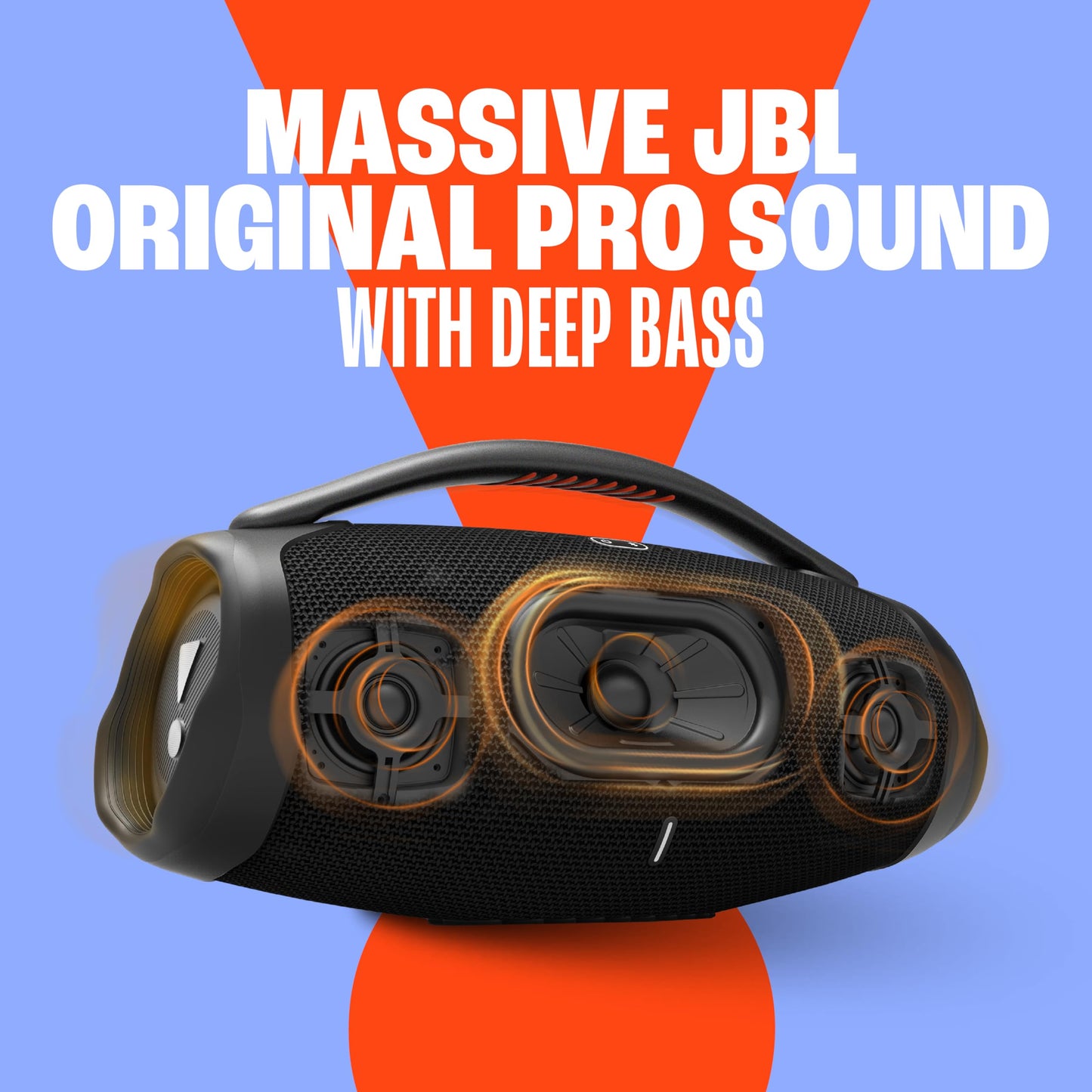 Bocina Portátil JBL Boombox 3 con 24 Horas de Reproducción