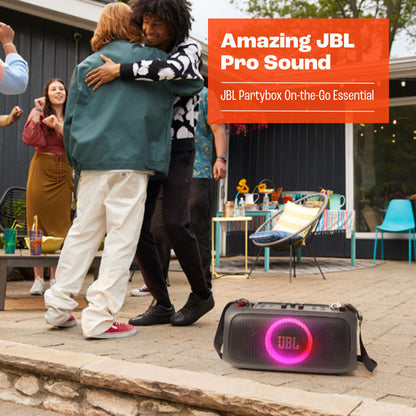 JBL PartyBox On-The-Go Bocina Portátil 100W Bluetooth Resistente Negro