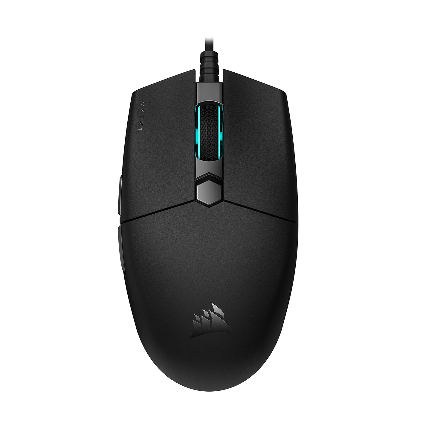 Corsair KATAR PRO XT Ratón de Juego FPS Ultraligero con Cable - 18,000 DPI - Forma Simétrica Compacta - Botones Quickstrike - Compatible con iCUE - PC, Mac, PS5, PS4, Xbox - Negro