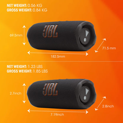 JBL Flip 7 Bocina Portátil Bluetooth Resistente al Agua Azul