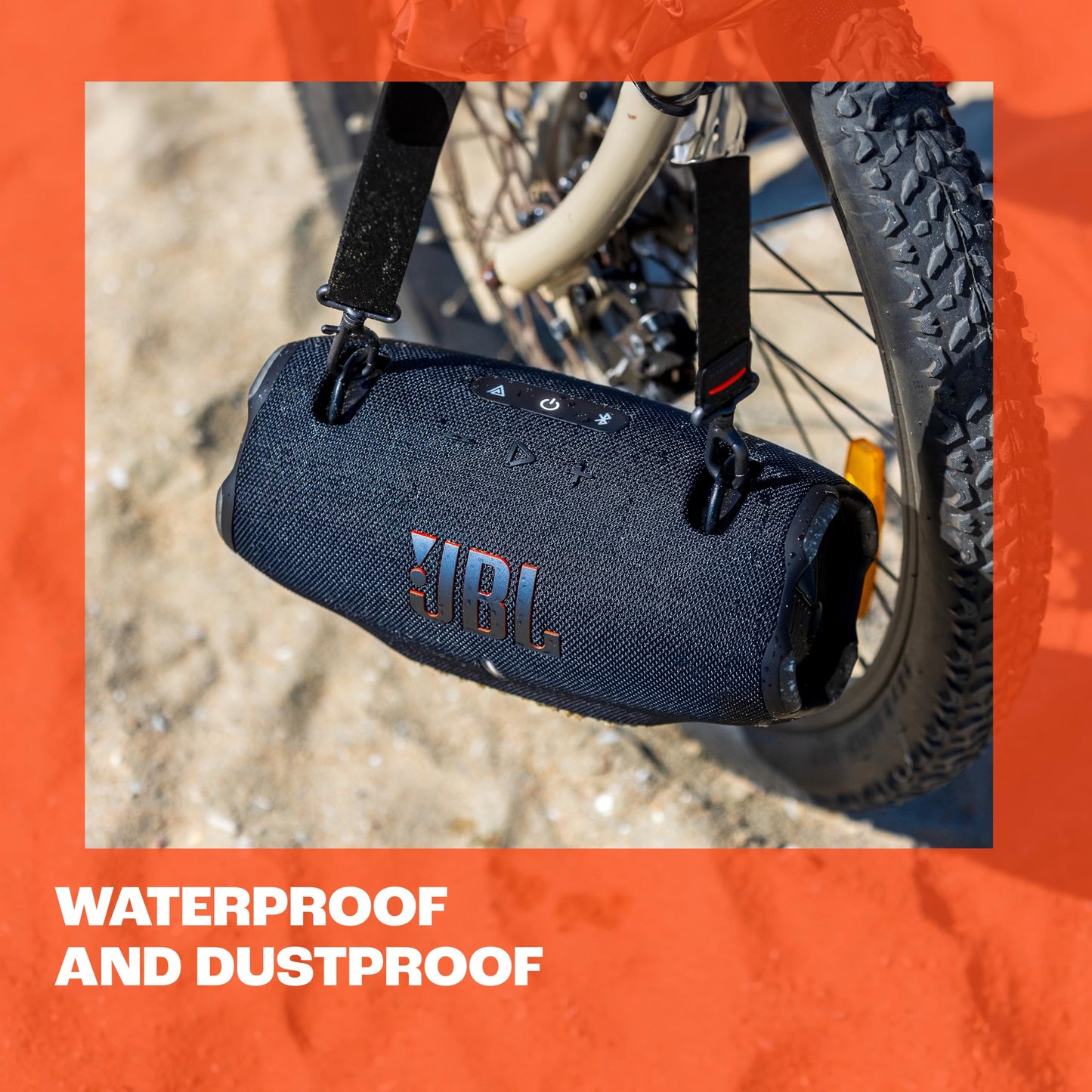 JBL Bocina Portátil Xtreme 4 Resistente al Agua 24 Horas Negro